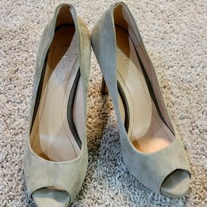 BCBGeneration gray heels